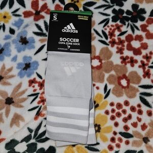 Adidas Gray Soccer Copa Zone Socks